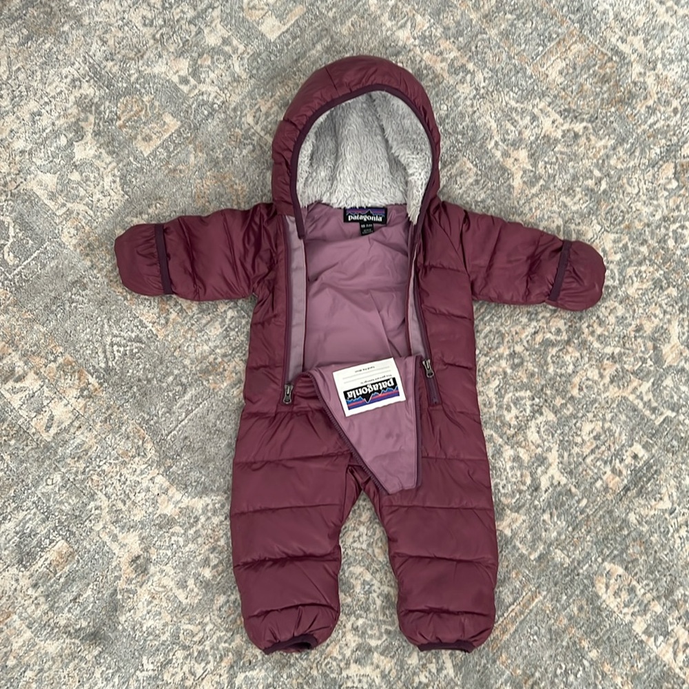 Patagonia infant puffer suit